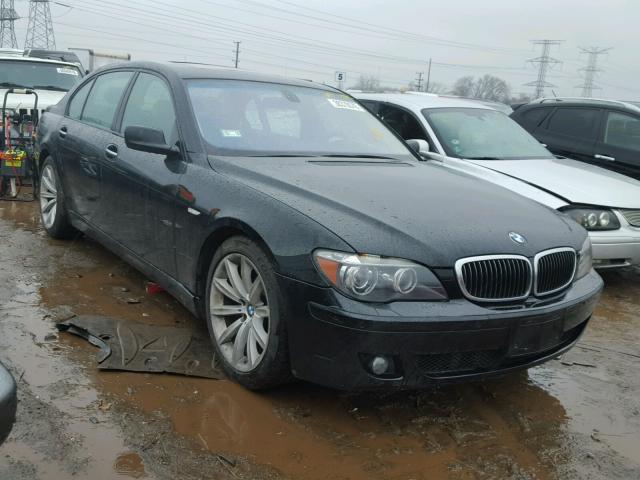 WBAHN83577DT65771 - 2007 BMW 750 BLACK photo 1