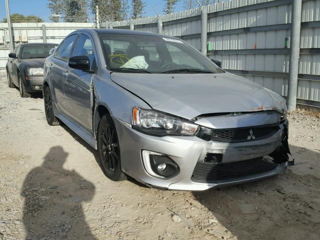 JA32U2FU3HU010768 - 2017 MITSUBISHI LANCER ES SILVER photo 1