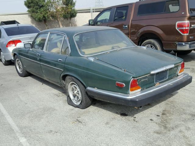 SAJAV1341EC368852 - 1984 JAGUAR XJ6 GREEN photo 3