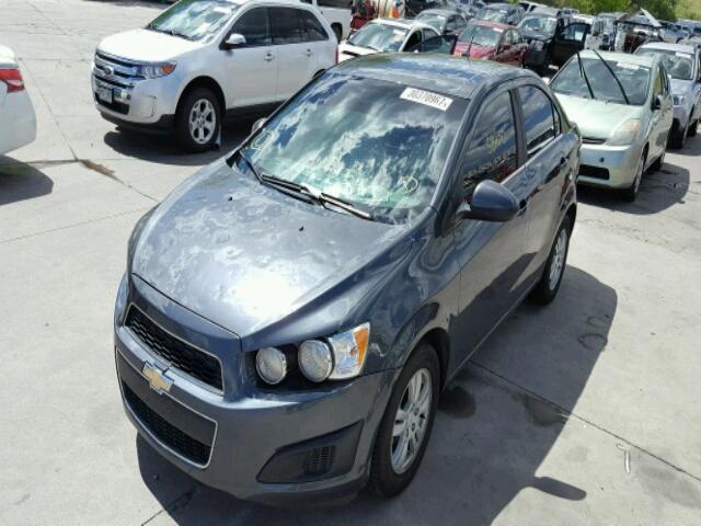 1G1JD5SB9D4209975 - 2013 CHEVROLET SONIC LT CHARCOAL photo 2