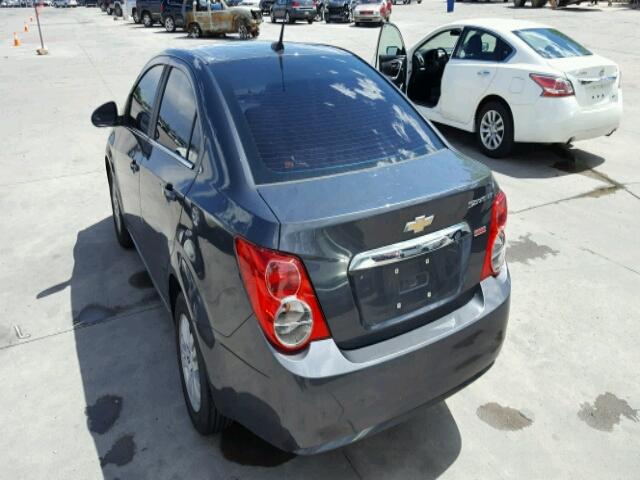 1G1JD5SB9D4209975 - 2013 CHEVROLET SONIC LT CHARCOAL photo 3