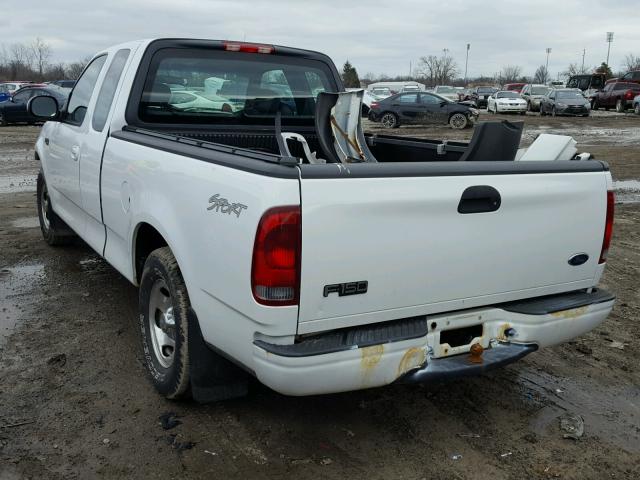 1FTRX17243NB62737 - 2003 FORD F150 WHITE photo 3