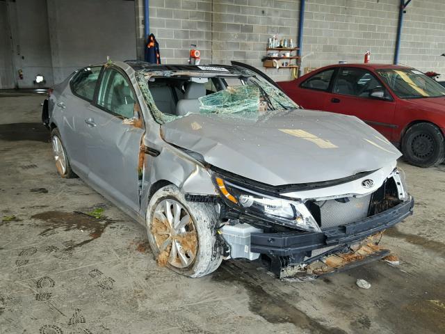 5XXGN4A70EG289860 - 2014 KIA OPTIMA EX SILVER photo 1