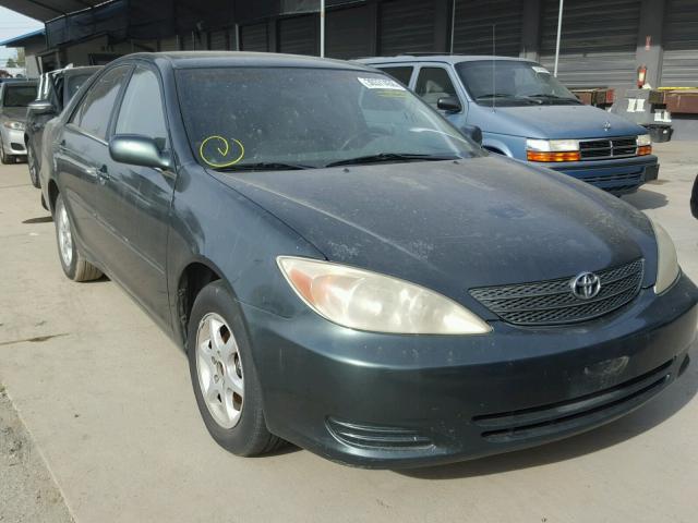 4T1BE32K03U232486 - 2003 TOYOTA CAMRY LE BLUE photo 1