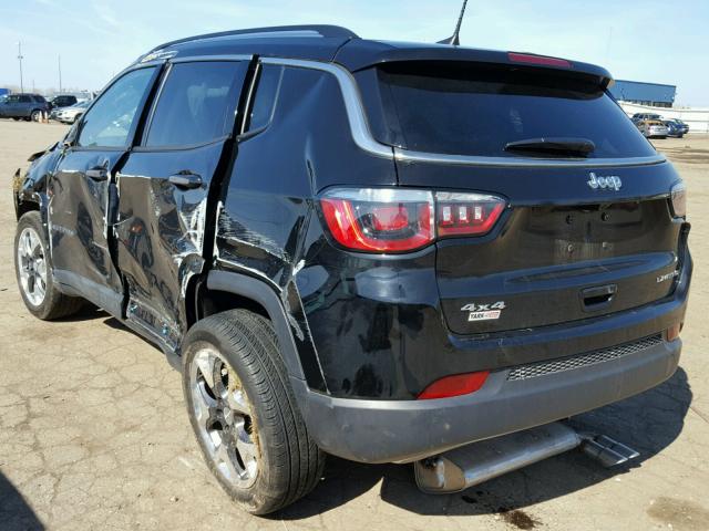 3C4NJDCB5JT266402 - 2018 JEEP COMPASS LI BLACK photo 3