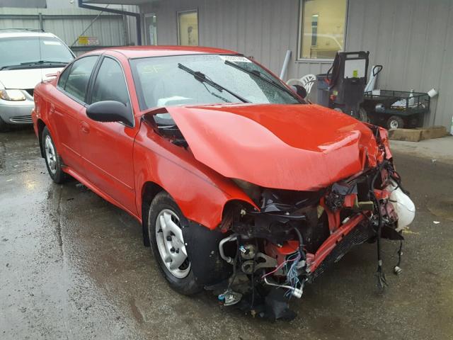 1G2NE52F14M706452 - 2004 PONTIAC GRAND AM S Qırmızı foto 1