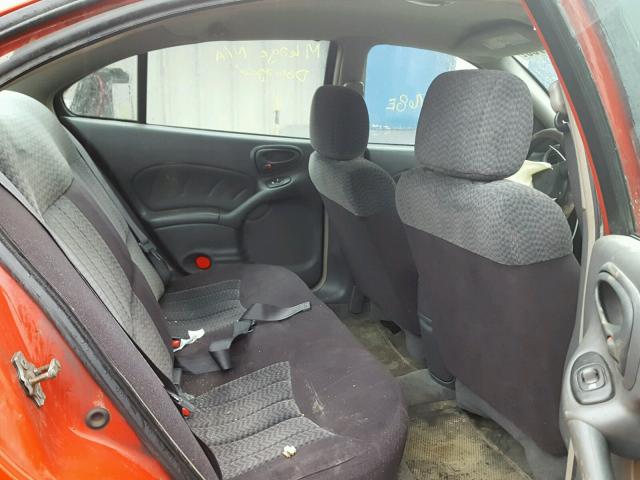1G2NE52F14M706452 - 2004 PONTIAC GRAND AM S Qırmızı foto 6