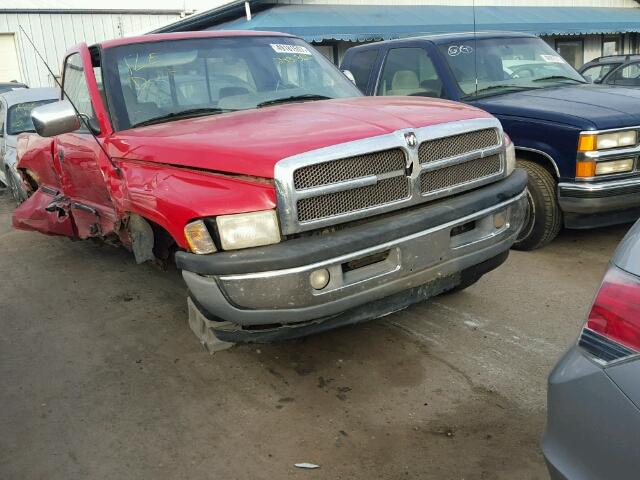 1B7HC16Z0TJ161789 - 1996 DODGE RAM 1500 RED photo 1