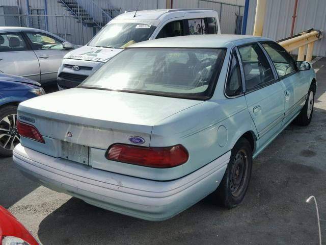 1FALP52U6SG248727 - 1995 FORD TAURUS GL GREEN photo 4