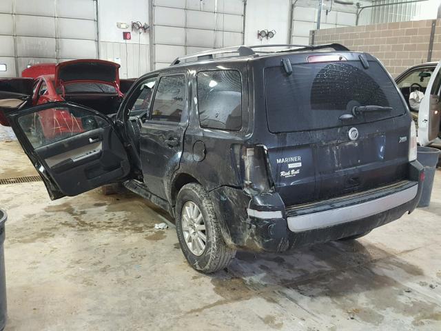 4M2CN9HG7BKJ07150 - 2011 MERCURY MARINER PR BLACK photo 3