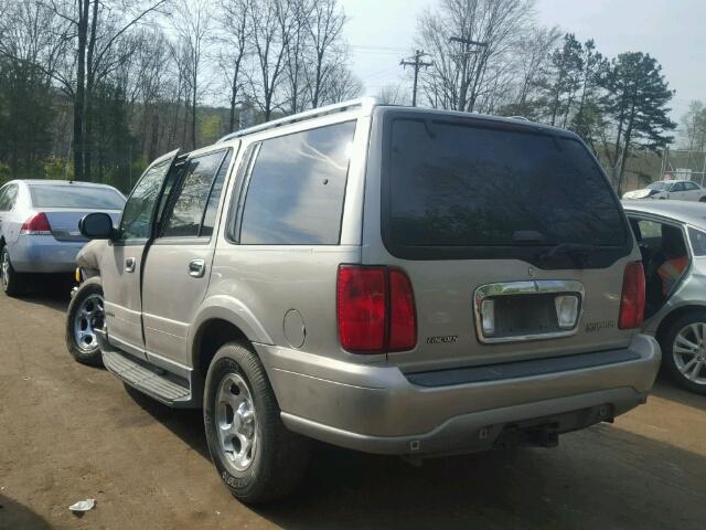 5LMEU27A2YLJ42082 - 2000 LINCOLN NAVIGATOR 棕色 照片 3