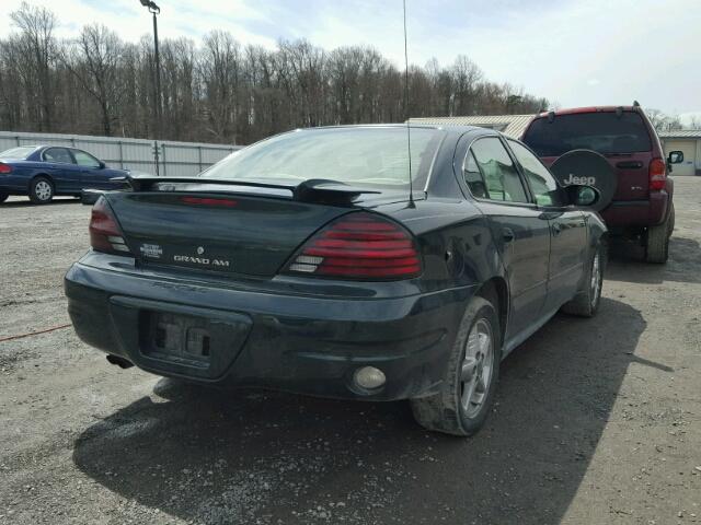 1G2NF52E73M714543 - 2003 PONTIAC GRAND AM S GREEN photo 4