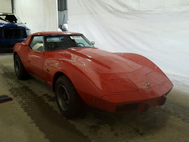 1Z37J5S425507 - 1975 CHEVROLET CORVETTE RED photo 1