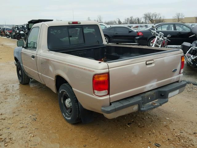 1FTYR10U1WUB70578 - 1998 FORD RANGER GOLD photo 3