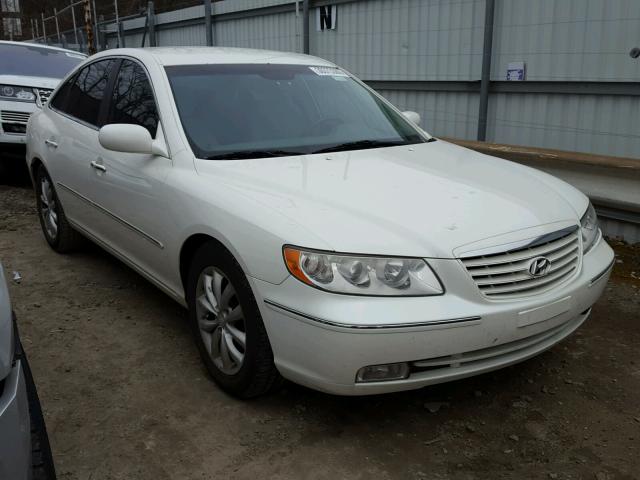 KMHFC46F16A121624 - 2006 HYUNDAI AZERA SE WHITE photo 1