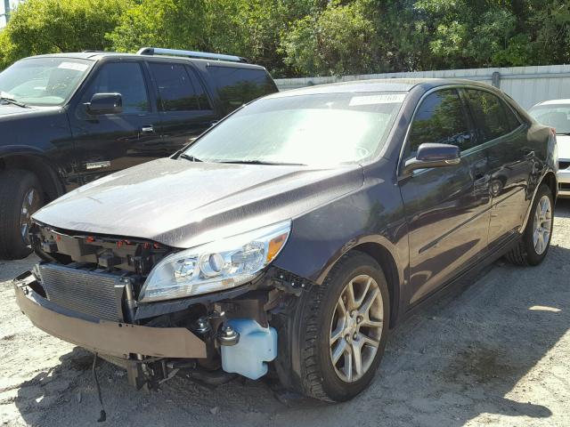 1G11C5SLXFF316164 - 2015 CHEVROLET MALIBU 1LT 紫色 照片 2