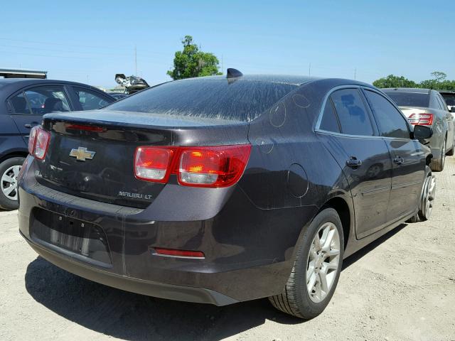 1G11C5SLXFF316164 - 2015 CHEVROLET MALIBU 1LT 紫色 照片 4