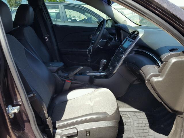 1G11C5SLXFF316164 - 2015 CHEVROLET MALIBU 1LT 紫色 照片 5