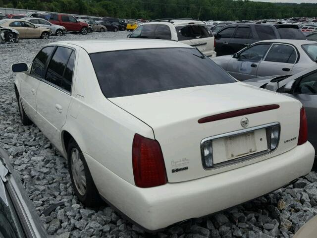 1G6KD54Y04U206060 - 2004 CADILLAC DEVILLE WHITE photo 3