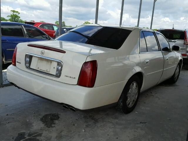 1G6KD54Y04U206060 - 2004 CADILLAC DEVILLE WHITE photo 4