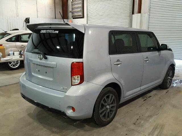 JTLZE4FE2DJ039292 - 2013 TOYOTA SCION XB SILVER photo 4