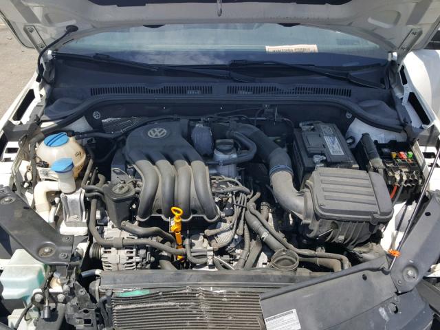 3VW2K7AJ6BM378324 - 2011 VOLKSWAGEN JETTA BASE 白色 照片 7