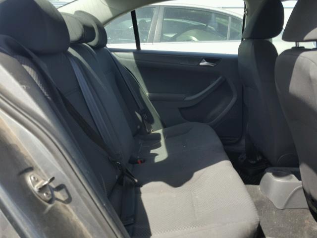 3VW2K7AJ3BM361111 - 2011 VOLKSWAGEN JETTA BASE 灰色 照片 6