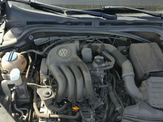 3VW2K7AJ3BM361111 - 2011 VOLKSWAGEN JETTA BASE 灰色 照片 7