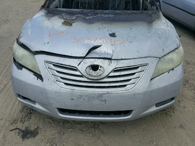 4T1BE46K87U650297 - 2007 TOYOTA CAMRY NEW BURN photo 7