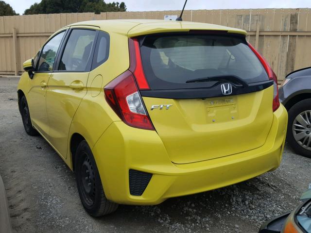 JHMGK5H5XGS010960 - 2016 HONDA FIT LX أزرق صورة 3