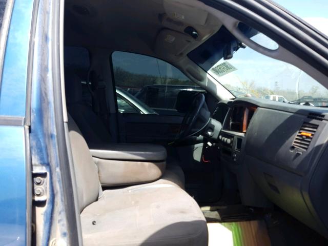3D7KS28C26G159108 - 2006 DODGE RAM 2500 S BLUE photo 5