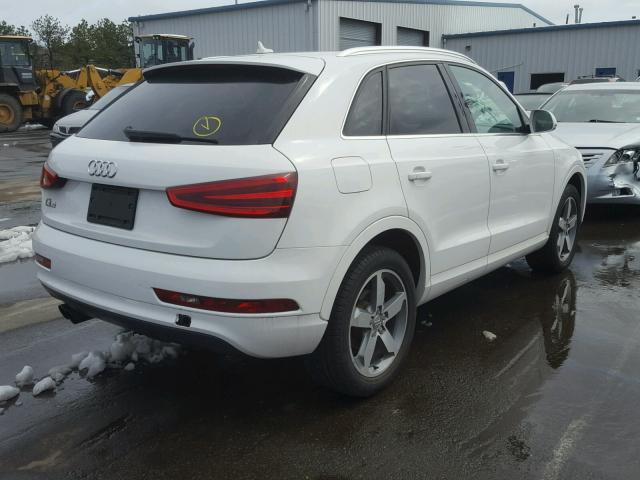 WA1BFCFS2FR003353 - 2015 AUDI Q3 PREMIUM WHITE photo 4