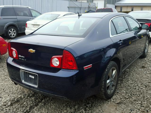 1G1ZC5EB4AF286786 - 2010 CHEVROLET MALIBU 1LT BLUE photo 4