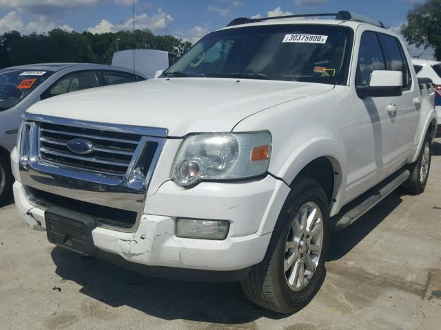 1FMEU33K27UA08978 - 2007 FORD EXPLORER S WHITE photo 2