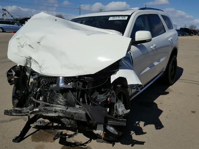 1D4RE4GG8BC740810 - 2011 DODGE DURANGO CR WHITE photo 2