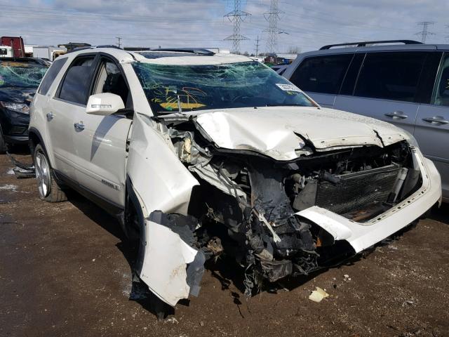 1GKEV33798J273367 - 2008 GMC ACADIA SLT თეთრი ფოტო 1