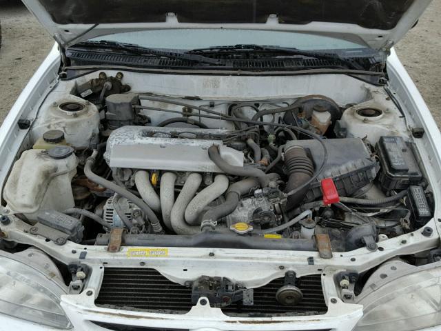 1NXBR12E5XZ291283 - 1999 TOYOTA COROLLA VE WHITE photo 7