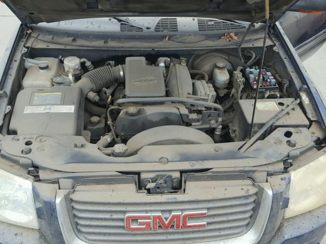 1GKDT13S122439408 - 2002 GMC ENVOY BLUE photo 7