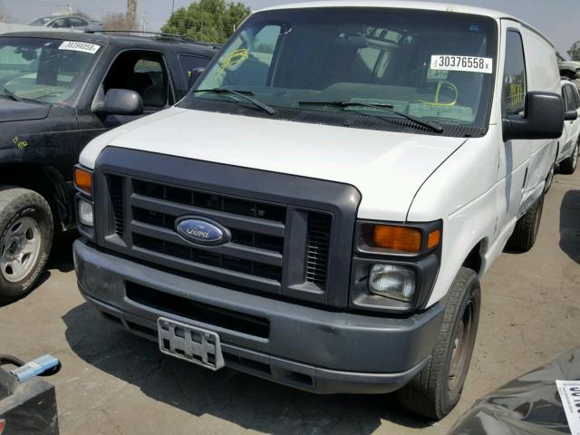 1FTNE1EW6BDA66848 - 2011 FORD ECONOLINE WHITE photo 2