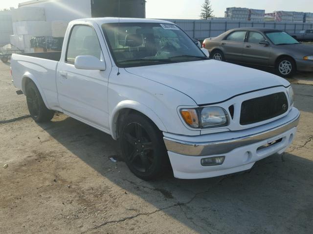 5TENL42N64Z349294 - 2004 TOYOTA TACOMA WHITE photo 1