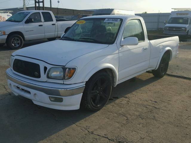 5TENL42N64Z349294 - 2004 TOYOTA TACOMA WHITE photo 2