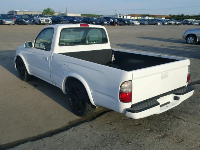 5TENL42N64Z349294 - 2004 TOYOTA TACOMA WHITE photo 3