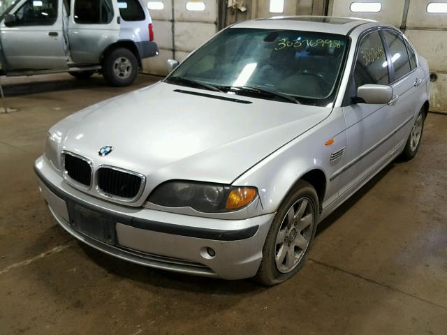 WBAEV33463KL84492 - 2003 BMW 325 I SILVER photo 2