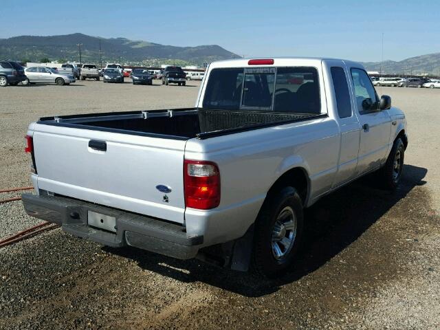 1FTYR44V63PA86240 - 2003 FORD RANGER SUP SILVER photo 4