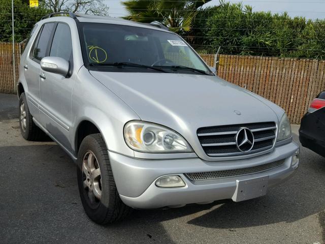 4JGAB75EX3A426655 - 2003 MERCEDES-BENZ ML 500 SILVER photo 1