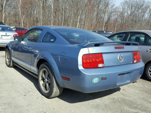 1ZVFT80N665230873 - 2006 FORD MUSTANG BLUE photo 3