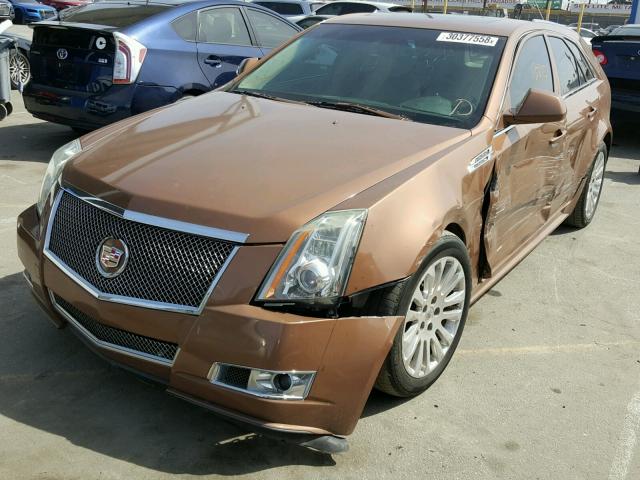 1G6DK8EG5A0140338 - 2010 CADILLAC CTS PERFOR BROWN photo 2