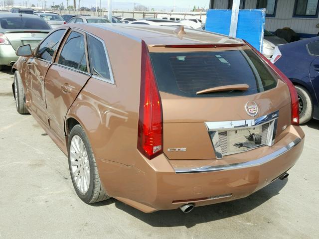 1G6DK8EG5A0140338 - 2010 CADILLAC CTS PERFOR Braun Foto 3