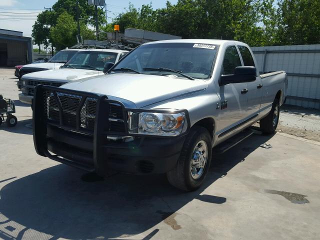 3D7KR28L39G542927 - 2009 DODGE RAM 2500 SILVER photo 2