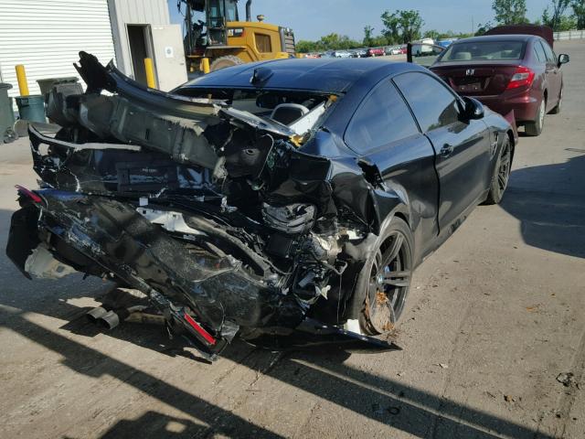 WBS3R9C55FK335565 - 2015 BMW M4 BLACK photo 4